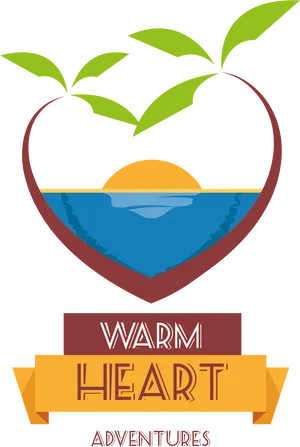 Warm Heart Adventures Logo PNG Image