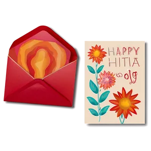 Warm Mother's Day Card Png Qsd PNG Image