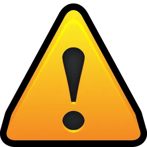 Warning Alert Icon PNG Image