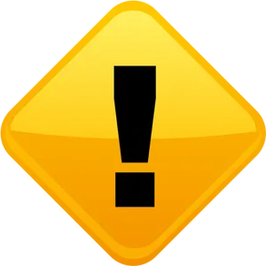 Warning Sign Exclamation Point PNG Image