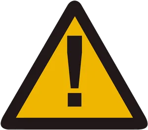 Warning Sign Exclamation Point PNG Image