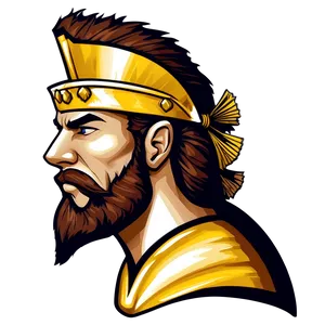 Warrior Cartoon Beard Png Kof96 PNG Image