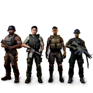 Warzone Commando Team Png Lpb63 PNG Image