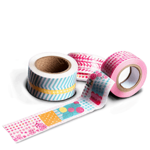 Washi Tape Designs PNG mka PNG image with transparent background