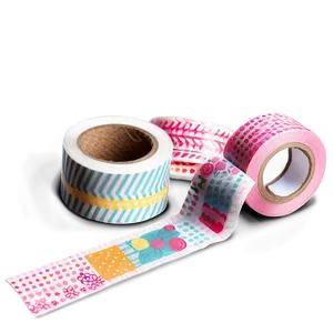 Washi Tape Designs Png Mka PNG Image