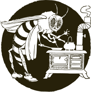 Wasp Scientist Cartoon PNG