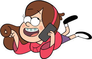 Watch Gravity Falls Online - Gravity Falls Mabel Phone, HD Png Download PNG image with transparent background