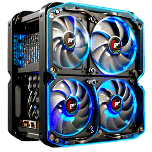 Water Cooled PC PNG hsi60 PNG image with transparent background
