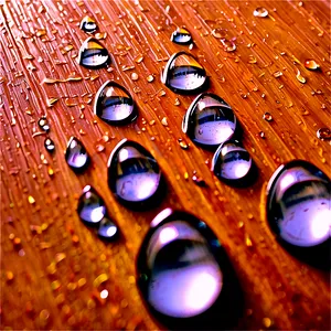 Water Drops On Wooden Surface Png 06122024 PNG Image