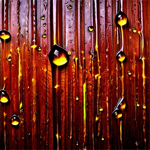 Water Drops On Wooden Surface Png Hkh PNG Image