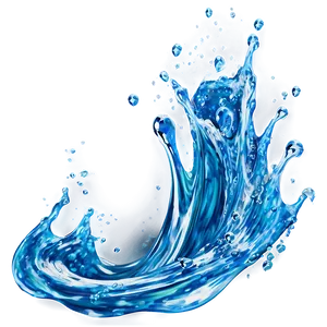 Water Effect D PNG Image