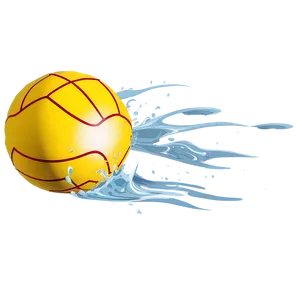 Water Polo Ball Design Png Unv95 PNG Image