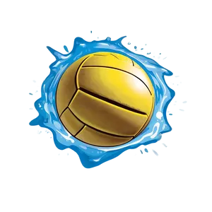 Water Polo Ball Illustration Png Fbu PNG Image