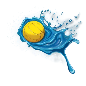 Water Polo Ball Illustration Png Kvb PNG Image