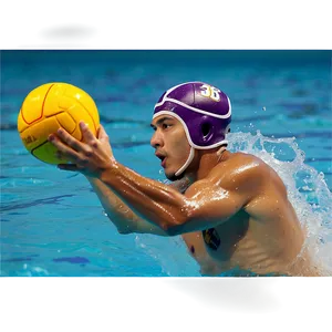 Water Polo Ball In Water Png Bhv89 PNG Image