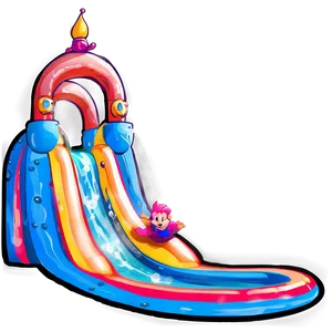 Water Slide Fun Png Kna28 PNG Image