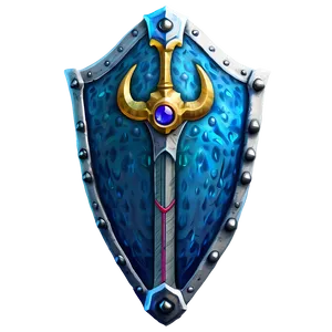 Water Sword And Shield Png 37 PNG Image