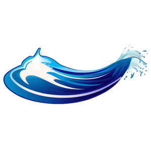 Water Wave Illustration PNG 05042024 PNG