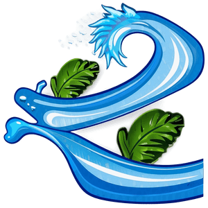 Water Wave Illustration PNG xjb PNG