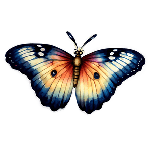 Watercolor Butterfly Sticker PNG wcy23 PNG