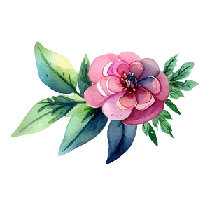 Watercolor Flowers Arrangement Png 47 PNG Image