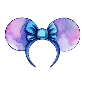 Watercolor Mouse Ears Png Ylr18 PNG Image