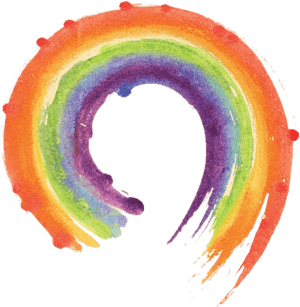 #paint #swirl #watercolor #rainbow #pride #lgbt #circle - Lgbt Paint Png, Transparent Png PNG image with transparent background