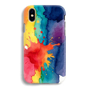 Watercolor Splash Phone Case PNG sfo3 PNG image with transparent background