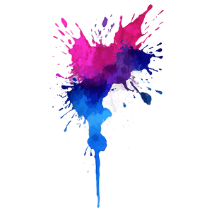 Watercolor Splatter Design PNG 14 PNG