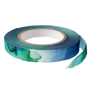 Watercolor Tape Aesthetic Png 50 PNG Image