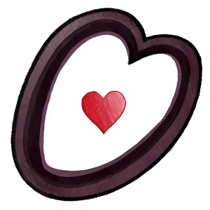 Watercolor Valentine Heart Png 06262024 PNG Image