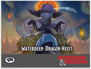 Waterdeep Dragon Heist Artwork PNG Image