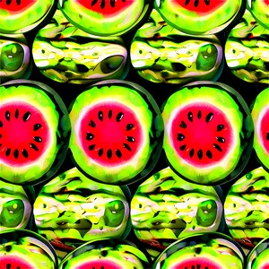 Watermelon Seed Pattern Png 20 PNG Image