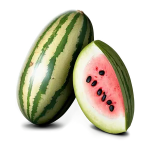 Watermelon Seeds D PNG Image