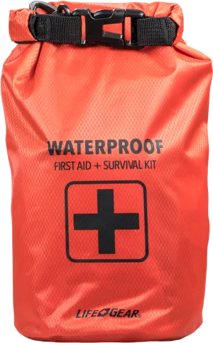 Waterproof First Aid Survival Kit Bag PNG Image