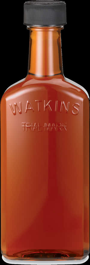 Flourish Watkins Throw-back Bottle - Old Medicine Bottle Png PNG