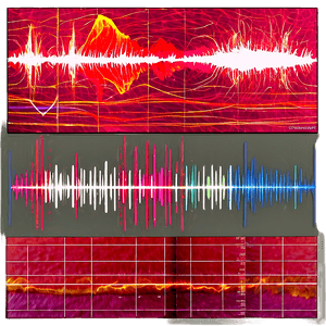 Waveform Visualization PNG 06202024 PNG with transparent background