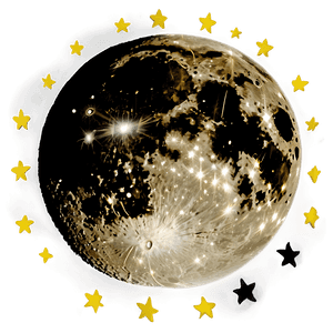 Waxing Moon Transparent PNG xmt67 PNG