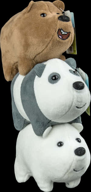 We Bare Bears , Png Download - Stuffed Toy, Transparent Png PNG with transparent background