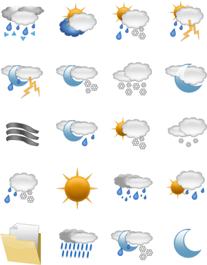 Yahoo Weather Icons Png - Weather Icons Transparent, Png Download PNG image with transparent background