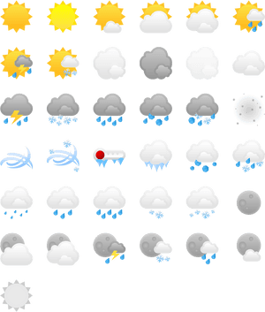 Msn Weather Icons - Msn Weather Icon, HD Png Download PNG with transparent background