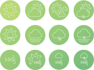Weather Icons - Earth At Different Angles, HD Png Download PNG image with transparent background