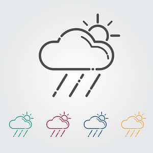 Weather Icons Set Vector PNG image with transparent background