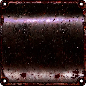 Weathered Steel Plate Png 63 PNG Image