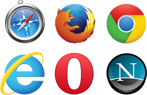 All Sites Browser Compatible Popular Browsers , Png - Different Pictures Of Web Browsers, Transparent Png PNG image with transparent background