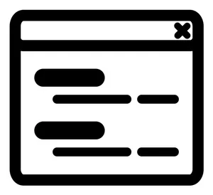 Webpage Icon Graphic PNG Image