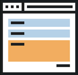 Webpage Layout Graphic Design PNG image with transparent background