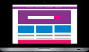 Webpage Layout Graphicon Laptop PNG image with transparent background