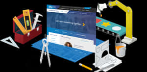 Website Design Concept Illustration PNG image with transparent background