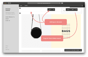 Squarespace Search Bar Top, HD Png Download PNG